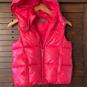 United Colors of Benetton insulated hooded vest